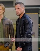 MacGyver Jack Dalton (George Eads) Black Leather Jacket