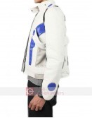 Mass Effect Andromeda Liam Kosta (Gary Carr) White Leather Jacket