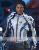 Mass Effect Andromeda Liam Kosta (Gary Carr) White Leather Jacket