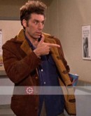 Seinfeld Cosmo Kramer (Michael Richards) Shearling Jacket