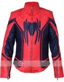 Spider-Man Peter Parker (Tom Holland) Costume Leather Jacket