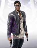 Saints Row Johnny Gat (Daniel Dae Kim) Leather Jacket