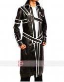 Sword Art Online Anime Kirito (Yoshitsugu Matsuoka) Leather Coat