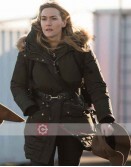 The Mountain Between Us Kate Winslet Brown Cotton Jacket