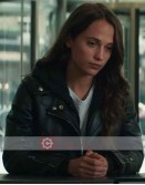 Tomb Raider Lara Croft (Alicia Vikander) Leather Coat