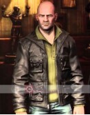 Uncharted 4 Graham Mctavish (Charlie Cutter) Leather Jacket