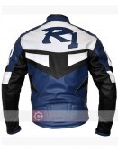 YAMAHA R1 MOTORBIKE RACING LEATHER JACKET