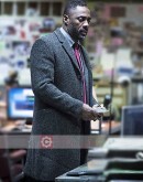 Luther Idris Elba (DCI John Luther) Wool Coat