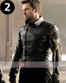 The Falcon and the Winter Soldier Sebastian Stan Costume Leather Jacket