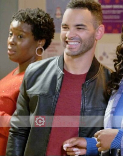 A Holiday in Harlem Will Adams (Caleb) Leather Jacket