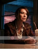 Gunpowder Milkshake Lena Headey (Scarlet) Leather Jacket