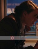 Gunpowder Milkshake Lena Headey (Scarlet) Leather Jacket