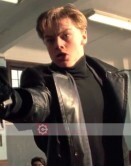 The Basketball Diaries Leonardo DiCaprio (Jim Carroll) Leather Coat
