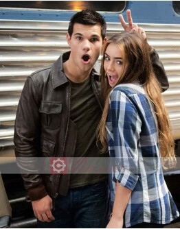 Abduction Taylor Lautner (Nathan Harper) Leather Jacket