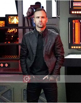 Agents of Shield Nick Blood (Lance Hunter) Leather Jacket