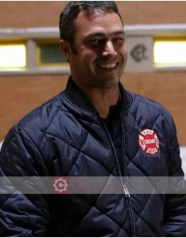 Chicago Fire Taylor Kinney (Kelly Severide) Bomber Jacket
