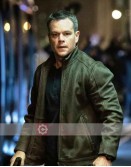 Jason Bourne Matt Damon Leather Jacket