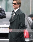 Moneyball Brad Pitt (Billy Beane) Trench Coat