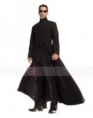 Matrix Keanu Reeves (Neo) Trench Costume Coat