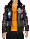 Top Gun Tom Cruise Leather Jacket