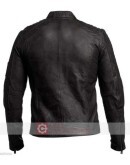 Cafe Racer Brown Biker Motorcycle Vintage Leather Jacket