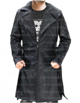 Blade Runner 2049 Ryan Gosling Shearling Leather Coat