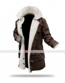 Bane Swedish Bomber Shearling Leather Jacket