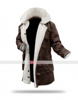 Bane Swedish Bomber Shearling Leather Jacket