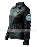 Top Gun Kelly McGillis Leather Jacket