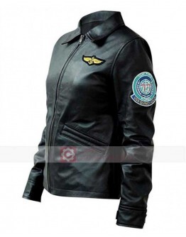 Top Gun Kelly McGillis Leather Jacket