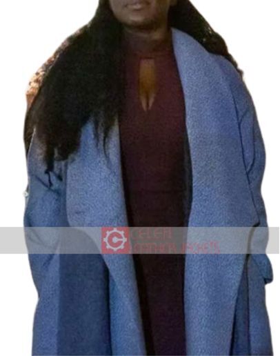 American Gods S03 Yetide Badaki (Bilquis) Wool Coat