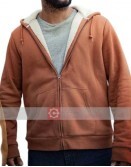 American Gods S03 (Shadow Moon) Ricky Whittle Brown Hoodie