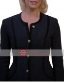 Ted Lasso Hannah Waddingham (Rebecca Welton) Black Wool Coat