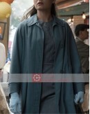 The Man In The High Castle Alexa Davalos (Juliana) Blue Coat