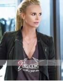 The Fate of the Furious Charlize Theron (Cipher) Leather Jacket