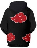Naruto Anime Akatsuki Itachi Black Hoodie
