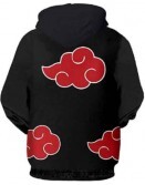Naruto Anime Akatsuki Itachi Black Hoodie
