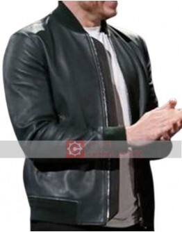 Eternals (Ikaris) Richard Madden Black Leather Jacket