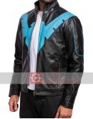 Batman The Knight Rises Nightwing Leather Jacket