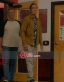 Cobra Kai S 05 Yuji Okumoto (Chozen Toguchi) Brown Jacket