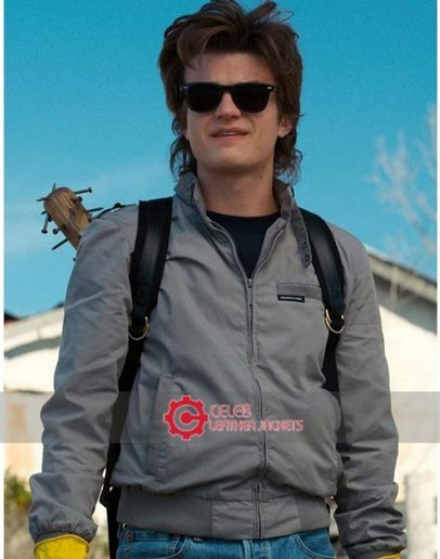Stranger Things S04 Joe Keery (Steve Harrington) Cotton Jacket