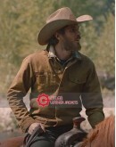 Dave Annable (Lee Dutton) Brown Cotton Jacket