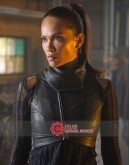 Lucifer Lesley Aan Brandt (Mazikeen) Black Leather Vest