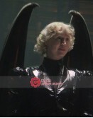 The Sandman Gwendoline Christie (Lucifer Morningstar) Leather Coat