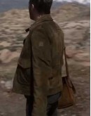 Ghosted 2023 Chris Evans Suede Leather Jacket