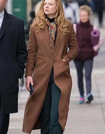 Succession (Sarah Snook) Shiv Roy Wool Coat