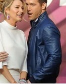 Blake Lively and Ryan Reynolds Leather Jacket