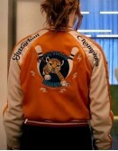 Gunpowder Milkshake Karen Gillan Satin Jacket