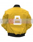 8 Ball Bomber Yellow Jacket