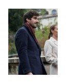 A Paris Proposal 2023 Nicholas Bishop Wool Coat